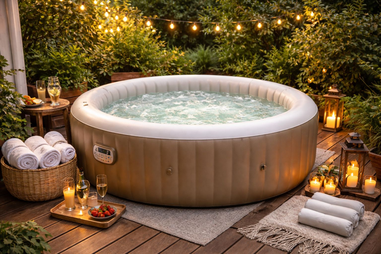 Jak snadno najít a zalepit díru v nafukovací vířivce bez toho, abyste ji museli zbytečně vypouštět